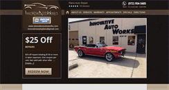 Desktop Screenshot of innovativeautoworks.com